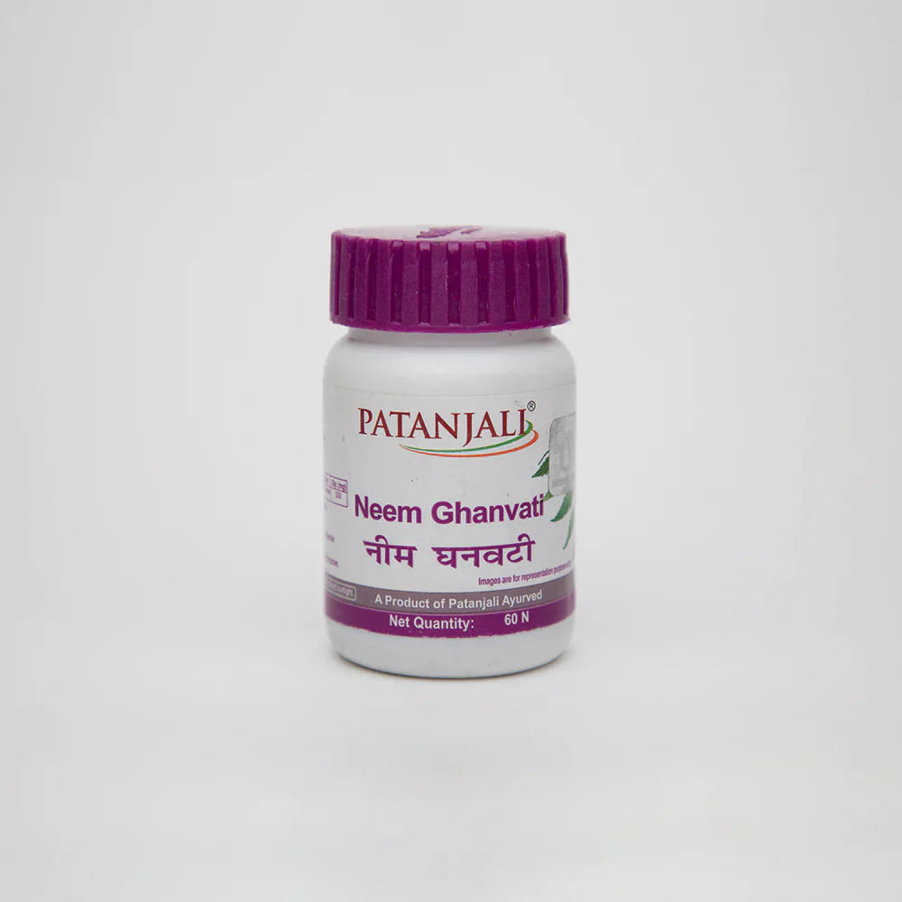 Patanjali Neem Ghan Vati -60 tabs - Pack of 1 image 4