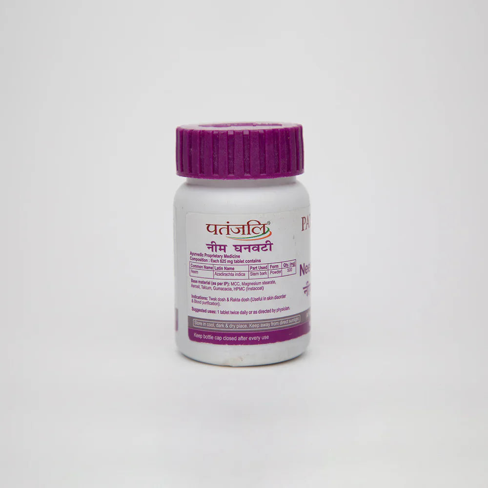 Patanjali Neem Ghan Vati -60 tabs - Pack of 1 image 2