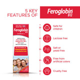 Vitabiotics Feroglobin B12 Liquid - 200 ml image 3