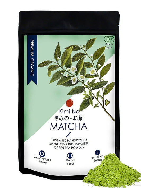 Wishcare Kimino Japanese Organic Premium Grade Matcha Green Tea Powder -50 gm image 1