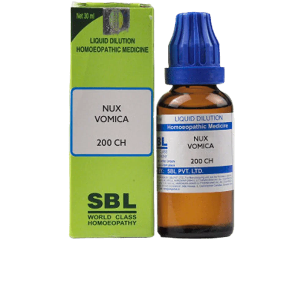 SBL Homeopathy Nux Vomica Dilution -30 CH - 30 ml image 2