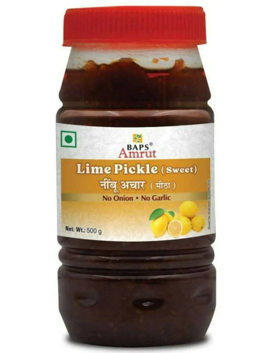 Baps Amrut Pickle Lime -500 gm image 1