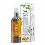 Vedic Naturals Neem Hair Oil With Jojoba Oil & Walnut Oil -200 ml image 1