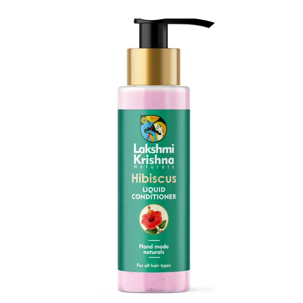 Lakshmi Krishna Naturals Hibiscus Liquid Conditioner -100 ml image 1