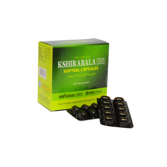 Kottakkal Arya Vaidyasala Kshirabala (101) Soft Gel Capsule - 100 Tabs image 1
