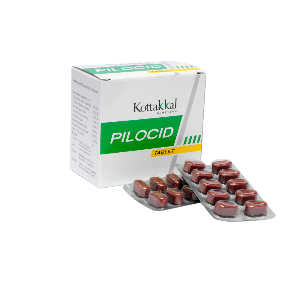 Kottakkal Arya Vaidyasala Pilocid Tablet - 100 Tabs image 1