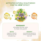 Wow Life Science Rosemary With Biotin Hair Serum -50 ml image 2