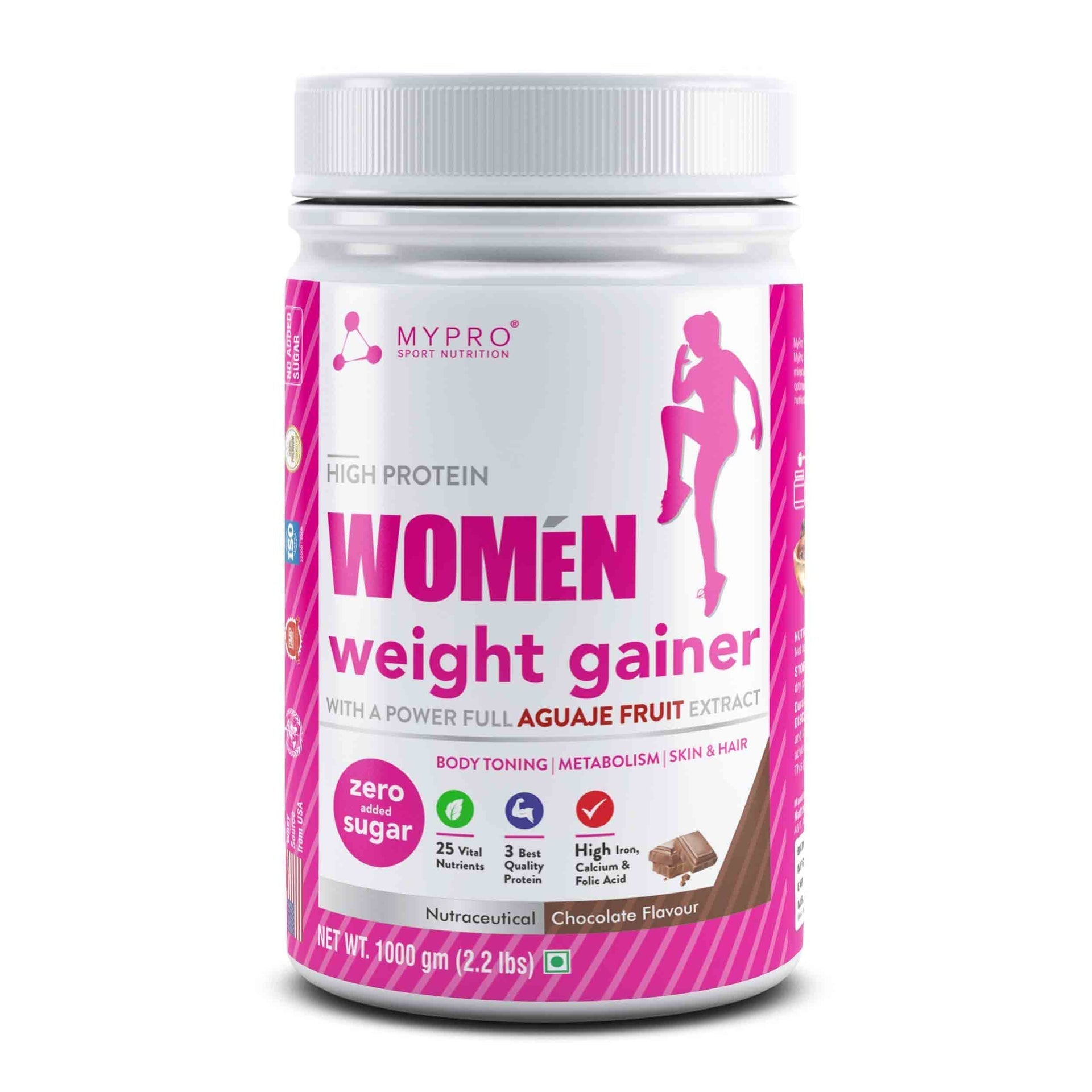 My Pro Sport Nutrition High Protein Women Weight Gainer - Chocolate Flavor image 1