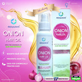 Reeyusha Onion Hair Oil with Aloe Vera Extract -120 ml image 2