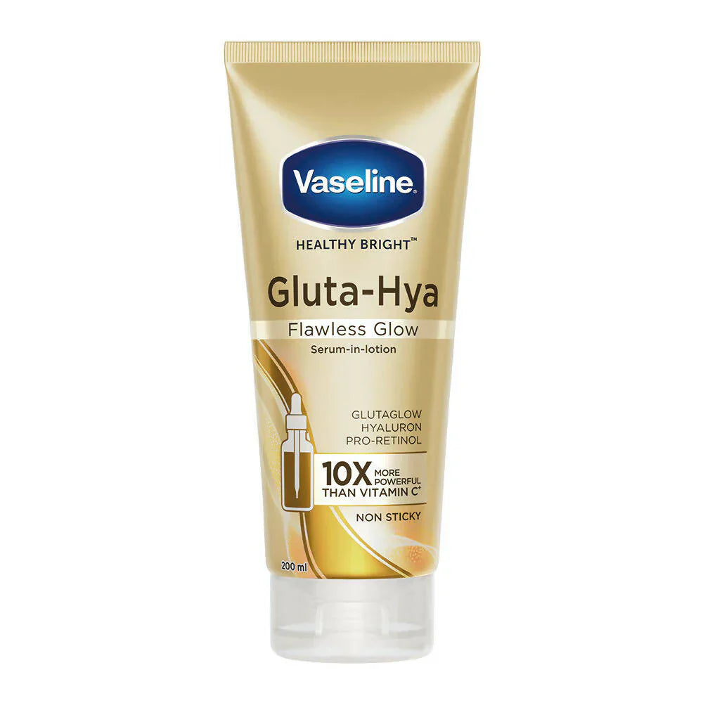 Vaseline Gluta-Hya Flawless Glow Serum-In-Lotion -200 ml - Pack of 1 image 1