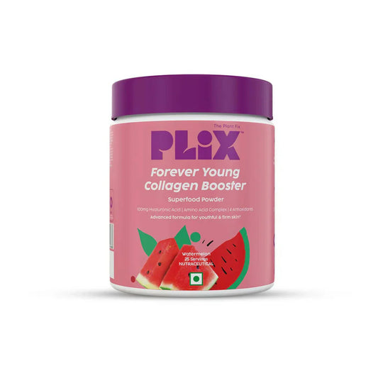 PLIX The Plant Fix Wholefood Forever Young Collagen -Watermelon -200 gm image 1