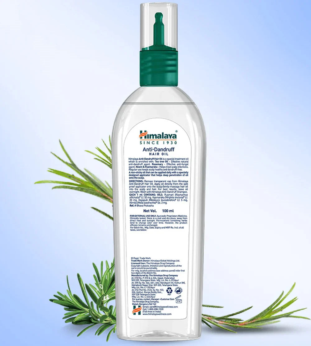 Himalaya Anti-Dandruff Hair Oil -200 ml image 4