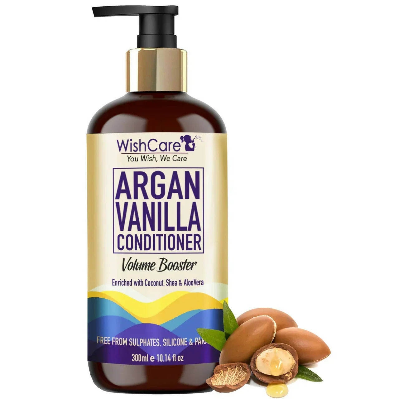 Wishcare Argan Vanilla Conditioner -300 ml image 1