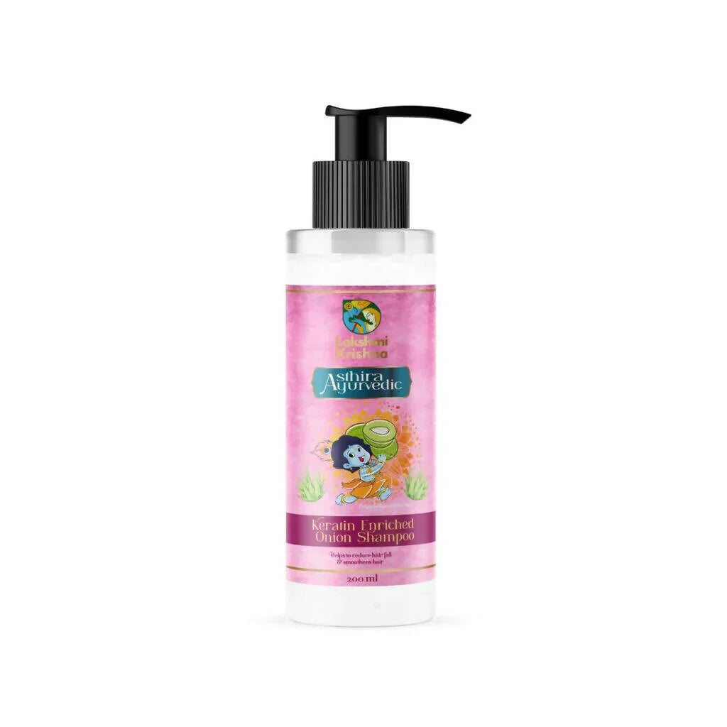 Lakshmi Krishna Keratin Enriched Onion Shampoo -200 ml image 1