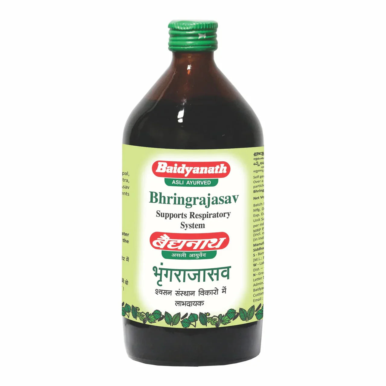 Baidyanath Bhringrajasava -450 ml - Pack of 1 image 1