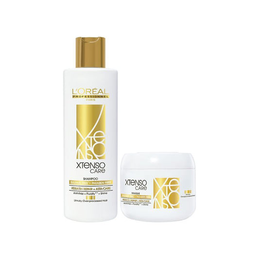 L'oreal Paris Professionnel Xtenso Care Shampoo & Mask - Combo image 1