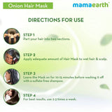 Mamaearth Onion Hair Mask For Hairfall Control image 5