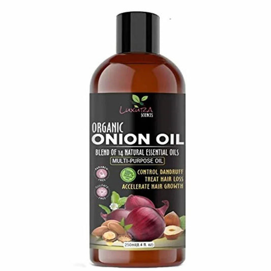 Luxura Sciences Organic Onion Hair Oil -250 ml image 1