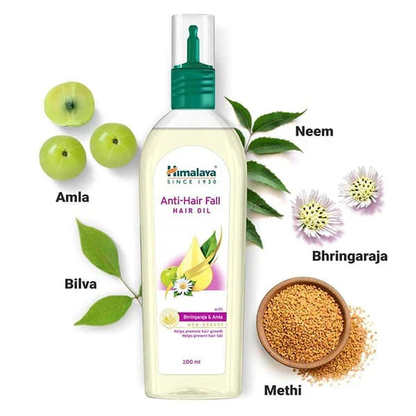 Himalaya Anti-Hair Fall Hair Oil -200 ml image 5