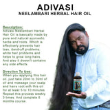 Neelambari Ayurvedic Hair Care Adivasi Neelambari Herbal Hair Oil 500ML image 3