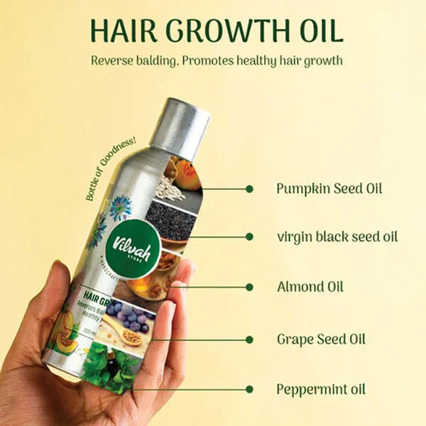 Vilvah Hair Growth -100 ml image 6