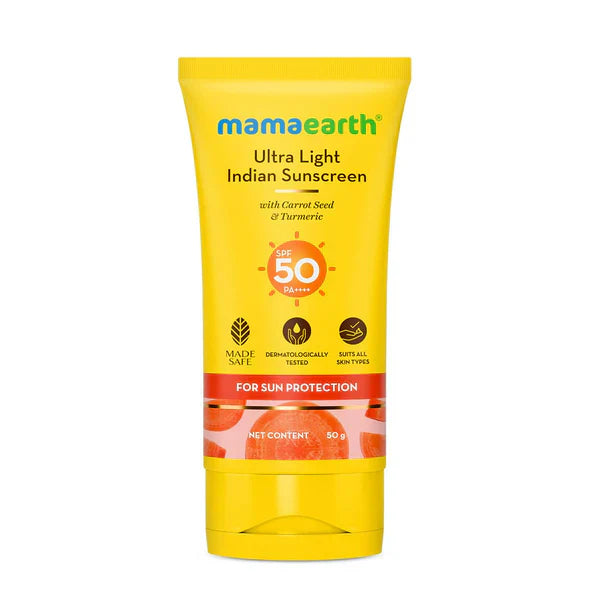 Mamaearth Ultra Light Indian Sunscreen For Sun Protection image 2