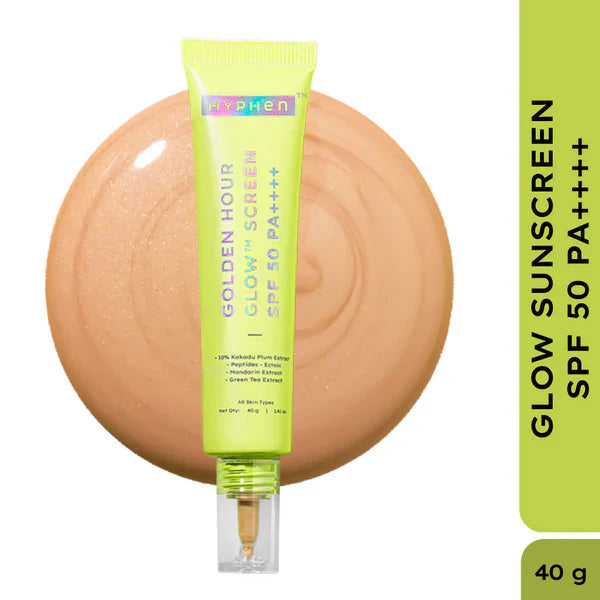 Hyphen Golden Hour Glow Sunscreen SPF 50 PA++++ - 4g image 2