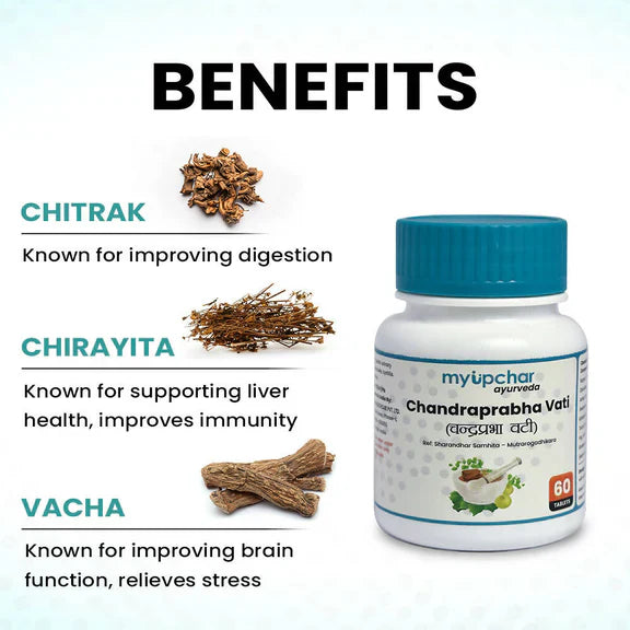 myUpchar Ayurveda CP Vati Tablets - 60 tabs image 2