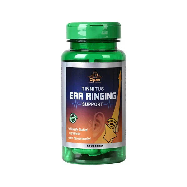 Cipzer Tinnitus Ear Ringing Support Capsules - 60 caps image 2
