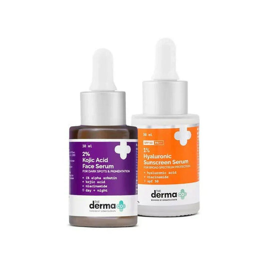Derma Co Kojic Acid Serum & SPF 50 Sunscreen Duo image 1