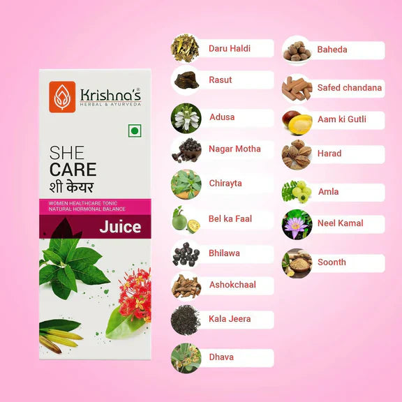 Krishna's Herbal & Ayurveda She Care Juice for Women Wellness - 1000 ml image 3
