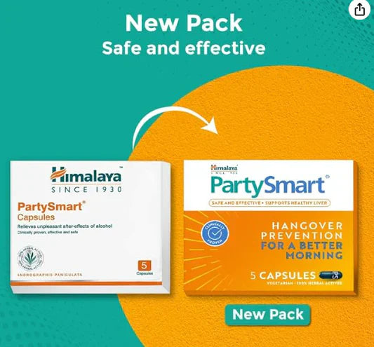 Himalaya Wellness Party Smart - 25 Capsules image 3