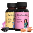 Gynoveda PCOS Vamha Ayurvedic Pills & Myrha Ayurvedic Pills - Kit image 1