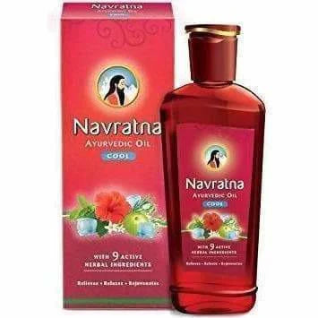 Navratna Ayurvedic Cool Hair Oil -450 ml image 1