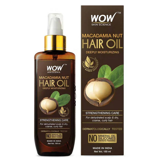 Wow Skin Science Nut Hair Oil -150 ml image 1