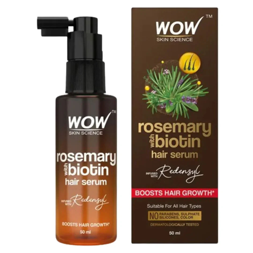 Wow Life Science Rosemary With Biotin Hair Serum -50 ml image 1