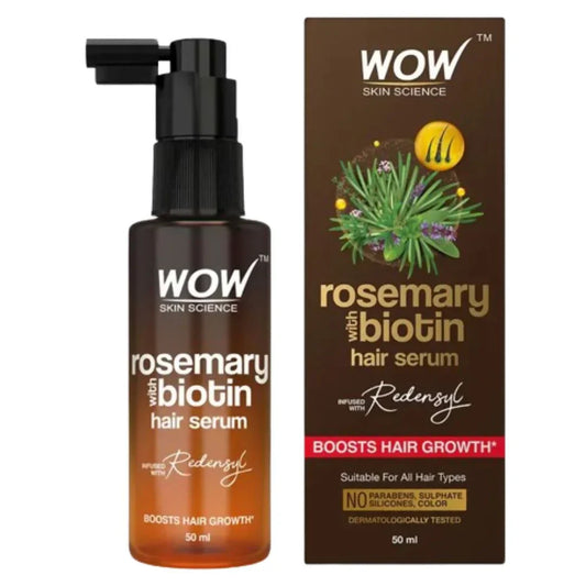 Wow Life Science Rosemary With Biotin Hair Serum -50 ml image 1