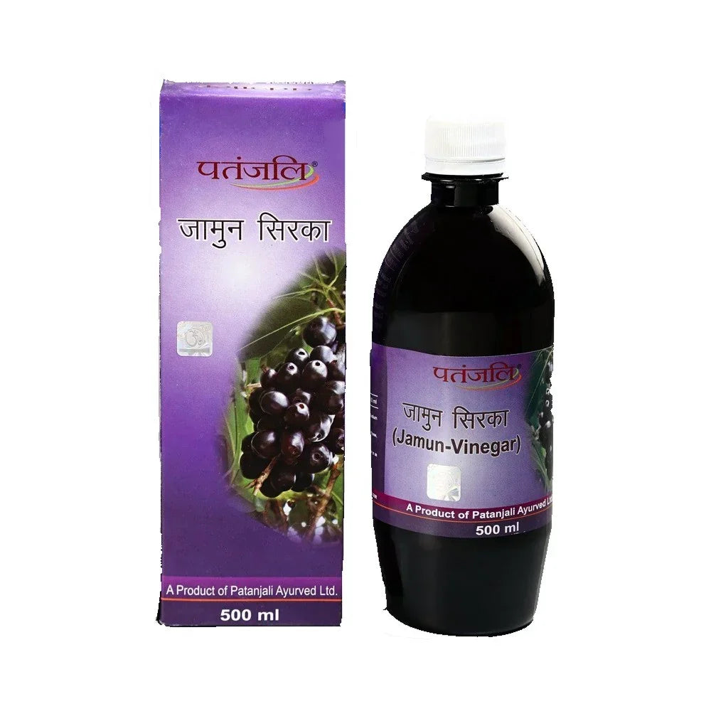 Patanjali Jamun Vinegar (Natural Jamun Syrup) - 500ml image 3