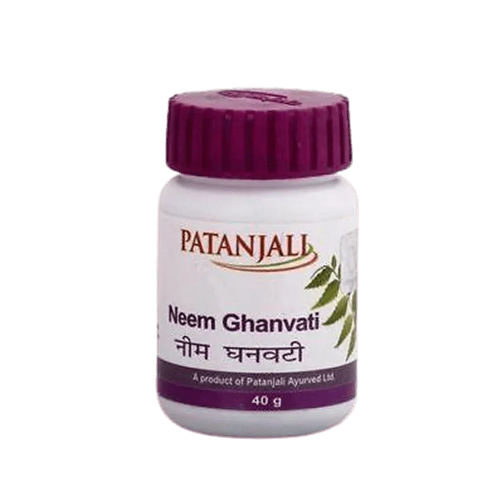 Patanjali Neem Ghan Vati -60 tabs - Pack of 1 image 1