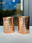Copper Hammer Water Glass - 300ml -  Pack of 2 image 1