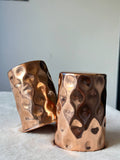 Copper Diamond Water Glass - 300 Ml -  Pack of 2 image 4