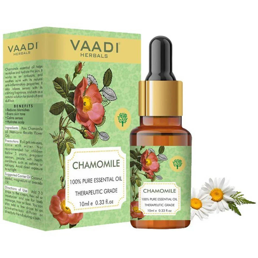 Vaadi Herbals Chamomile Oil Therapeutic Grade -10 ML image 1