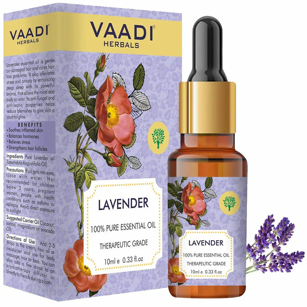 Vaadi Herbals Lavender Oil Therapeutic Grade -10 ML image 3