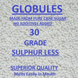 Homeopathic 100% Purest Globules Pellets Pills 30 Grade- 450 gm image 1