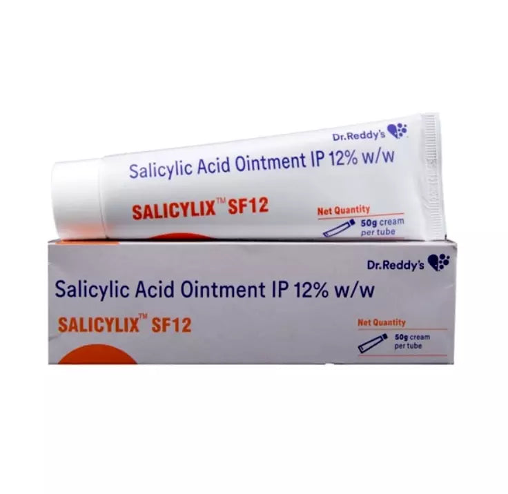 Dr. Reddy's Salicylic Acid SF 12 Ointment – 50g | Skincare Solution image 1