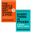 Mark Manson Book Set: The Subtle Art of Not Giving a Fck & Everything is Fcked – Boxed Edition image 1