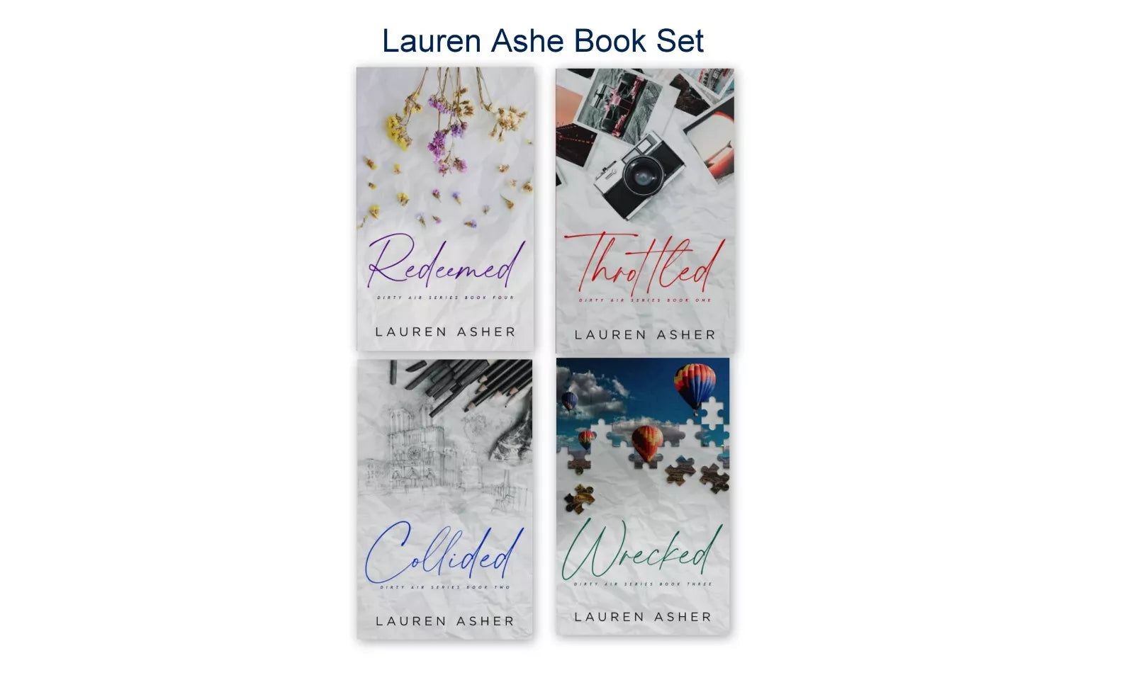 DIRTY AIR Special Edition Series 4 books Collection Set image 2