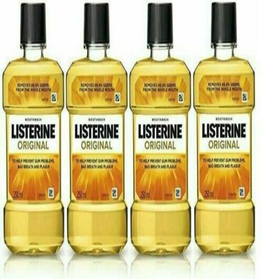 Listerine Original Mouthwash 250ml | Pack of 4 | image 1