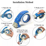 Novelty Store Hand Tape Dispenser, 2inch Hand Operated Manual Packing Roller Tap image 4