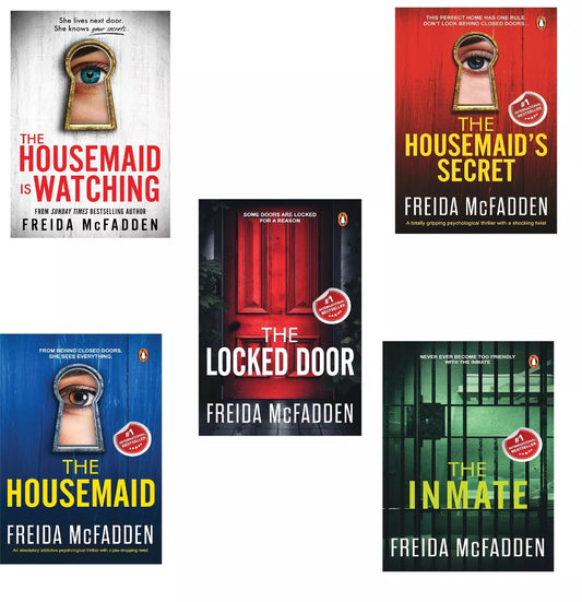 The Housemaid Watching Series 5 Book Collection Set by Freida McFadden  : paperback image 1